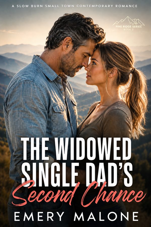 The Widowed Single Dad's Second Chance cover